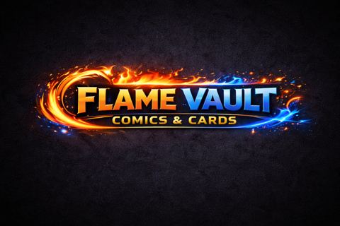 Logo FlameVault Comics & Cards